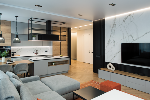 Фото из портфолио ЖК Аристократ – фотографии дизайна интерьеров на INMYROOM