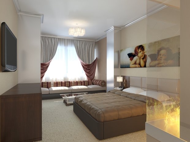 Фото из портфолио Дизайн апарт отеля – фотографии дизайна интерьеров на INMYROOM