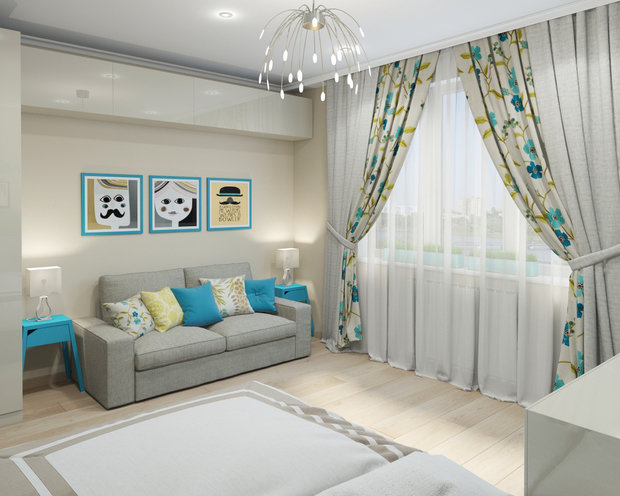 Фото из портфолио Уютная квартира в природных оттенках – фотографии дизайна интерьеров на INMYROOM