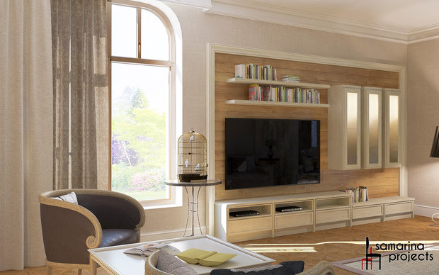 Фото из портфолио "Современная классика"  – фотографии дизайна интерьеров на InMyRoom.ru