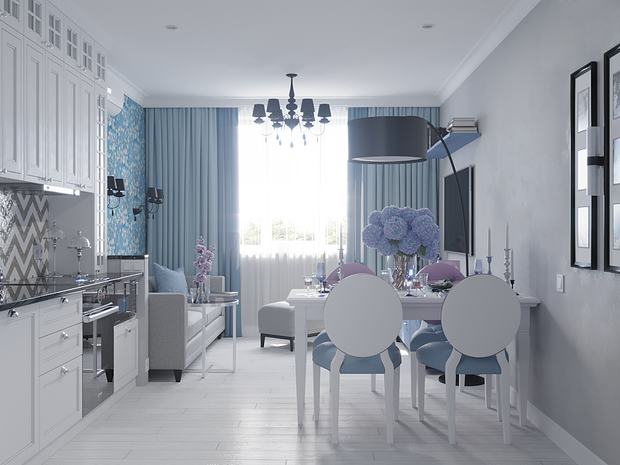 Фото из портфолио Волшебный сад – фотографии дизайна интерьеров на INMYROOM