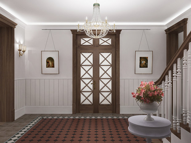 Фотография: Прихожая в стиле Прованс и Кантри – фото на INMYROOM