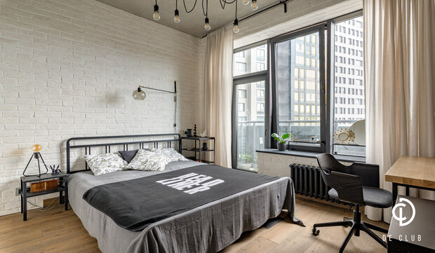 Фото из портфолио Квартира 89 м² ЖК «Headliner» – фотографии дизайна интерьеров на INMYROOM