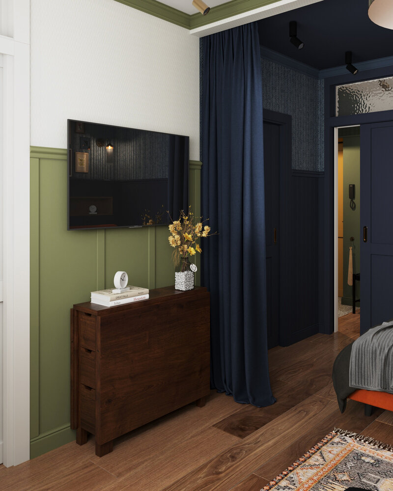 Фотография: в стиле , Малогабаритная квартира, Квартира, Проект дня, Московская область, Кирпичный дом, 1 комната, до 40 метров, Анастасия Струве, современный с элементами классики и винтажа – фото на INMYROOM Фотография: в стиле , Малогабаритная квартира, Квартира, Проект дня, Московская область, Кирпичный дом, 1 комната, до 40 метров, Анастасия Струве, современный с элементами классики и винтажа – фото на INMYROOM