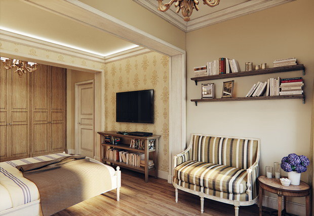 Фото из портфолио Квартира на Проспекте Мира – фотографии дизайна интерьеров на INMYROOM