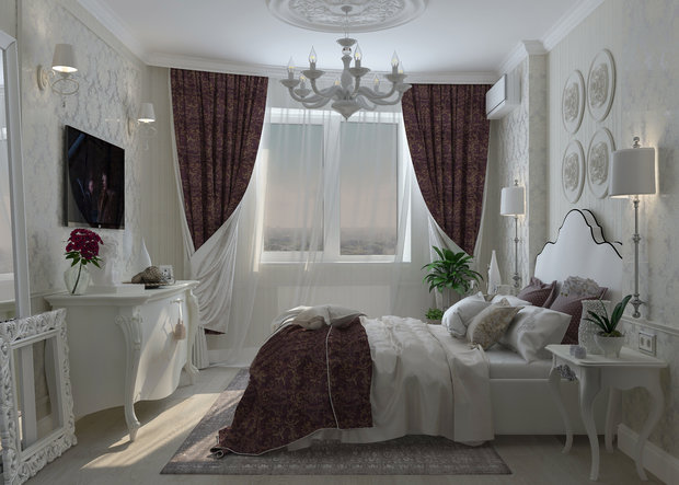 Фото из портфолио Спальня "Refinement" – фотографии дизайна интерьеров на INMYROOM