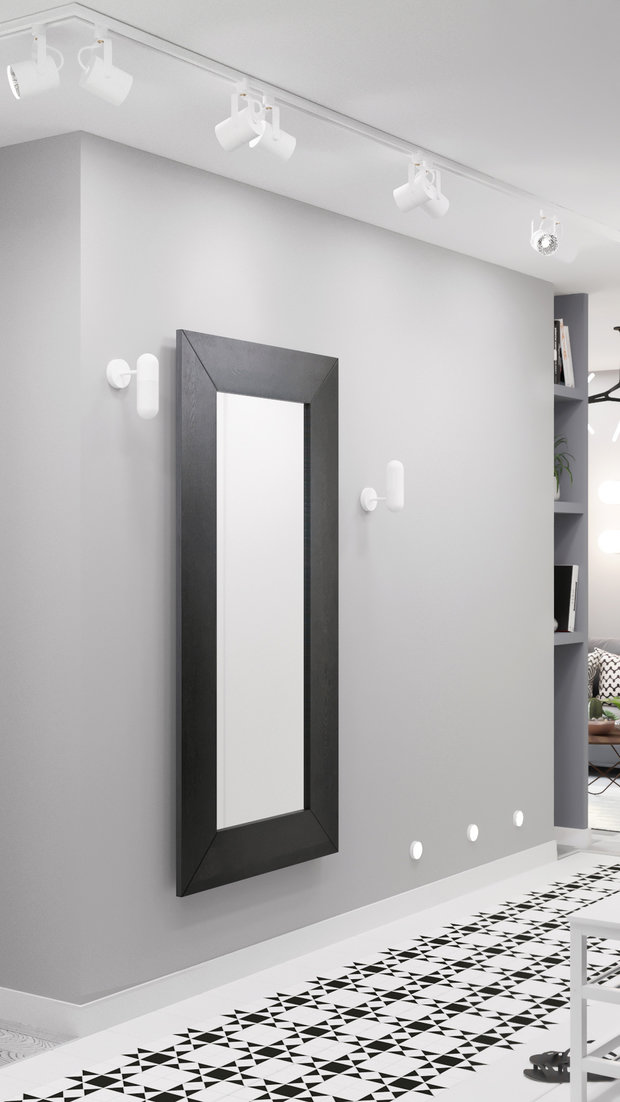 Фотография: Прихожая в стиле Скандинавский, Квартира, Проект недели, Минск, 3 комнаты, 60-90 метров, Монолитно-кирпичный, Ирина Горячко – фото на INMYROOM