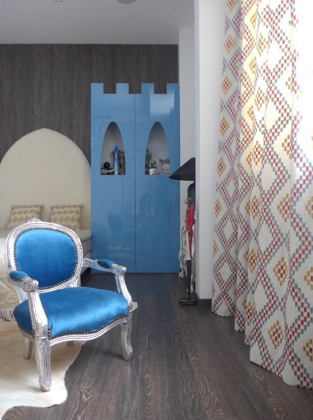 Фото из портфолио Квартира 210 метров. Игра цвета – фотографии дизайна интерьеров на INMYROOM