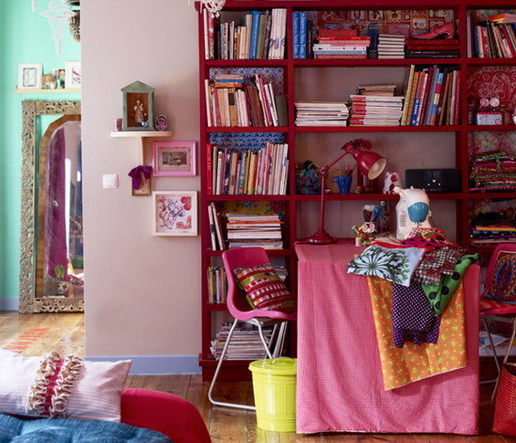 Фотография: Кабинет в стиле Восточный, Эклектика, Квартира, Дома и квартиры, Перепланировка – фото на INMYROOM