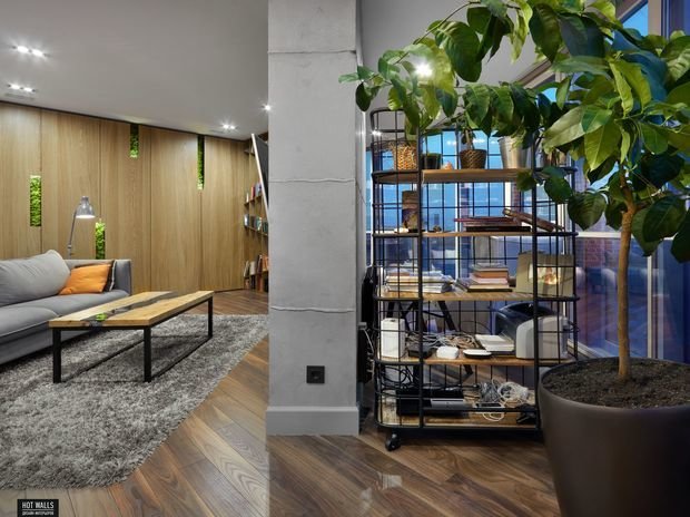 Фото из портфолио Loft в Аквамарине – фотографии дизайна интерьеров на INMYROOM