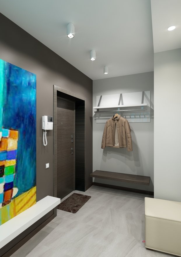Фотография: Прихожая в стиле Современный, Хай-тек, Квартира, Дома и квартиры, Проект недели – фото на INMYROOM