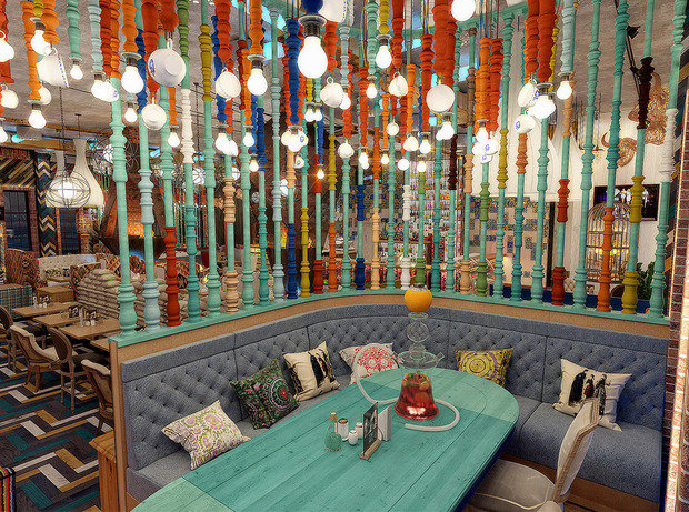 Фото из портфолио Ресторан Наш БАРАШ – фотографии дизайна интерьеров на INMYROOM