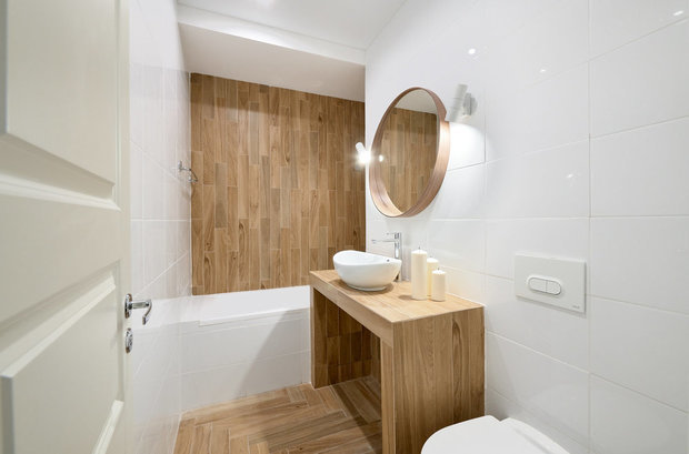Фотография: Ванная в стиле Современный, Минимализм, Советы, #каксэкономить – фото на INMYROOM