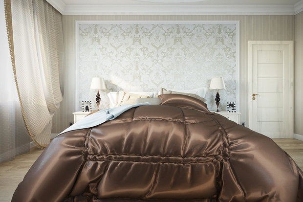 Фотография: Спальня в стиле Классический, Современный – фото на INMYROOM