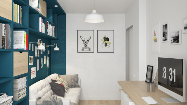 Фото из портфолио Скандинавский лофт – фотографии дизайна интерьеров на INMYROOM