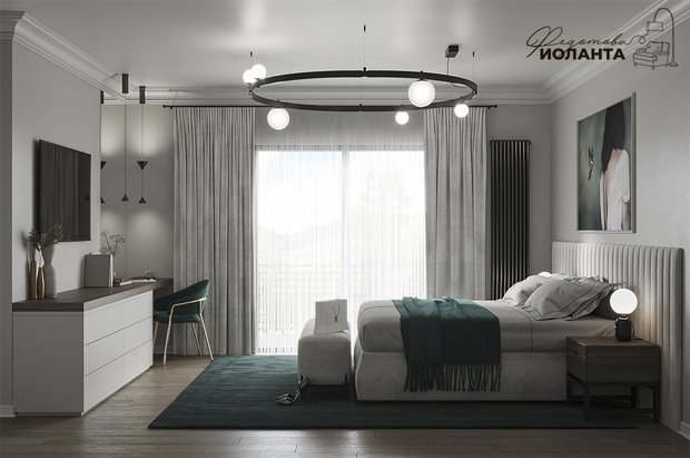 Фото из портфолио Вилла в Италии (спальня) – фотографии дизайна интерьеров на INMYROOM