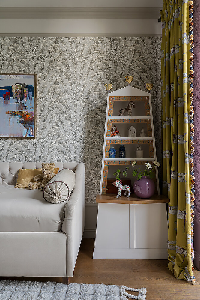 Фотография: Детская в стиле Классический, Современный, Эклектика, Винтажный, Квартира, Проект дня, Москва, 4 и больше, Более 90 метров, Наталья Митракова – фото на INMYROOM