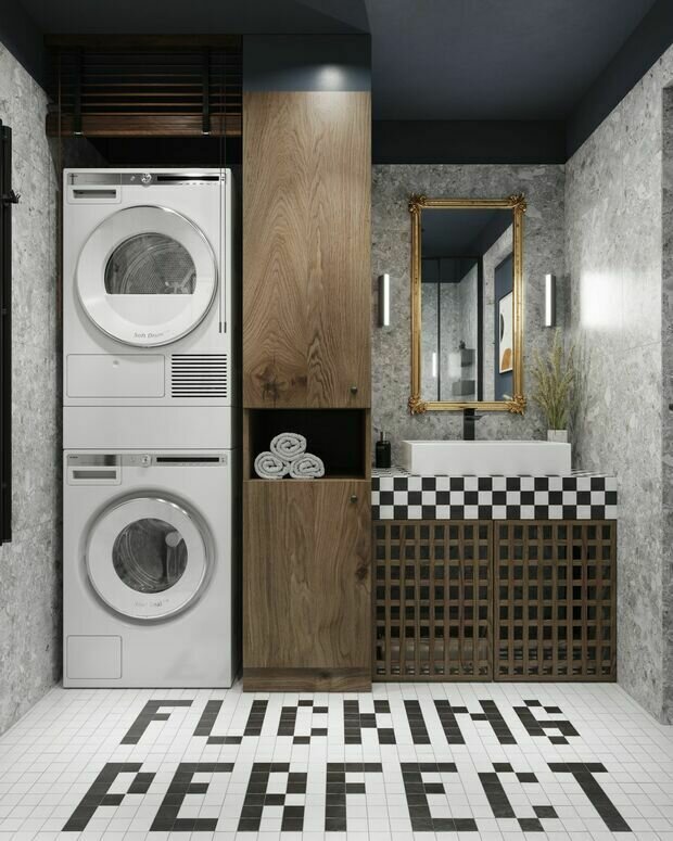 Фотография: Ванная в стиле Лофт, Современный, Эклектика, Квартира, Проект дня, Санкт-Петербург, 2 комнаты, 40-60 метров, ToTaste.studio – фото на INMYROOM