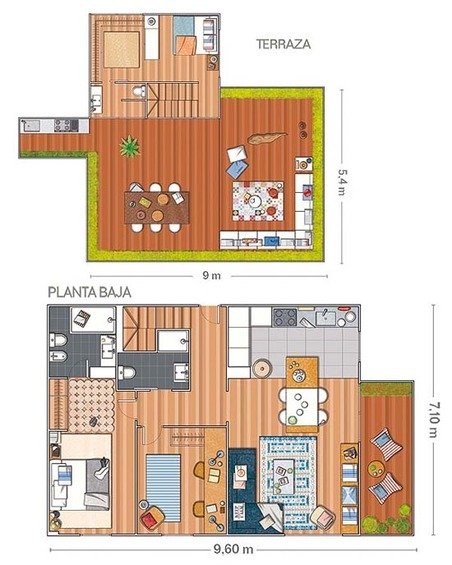 Фотография: Планировки в стиле  – фото на INMYROOM