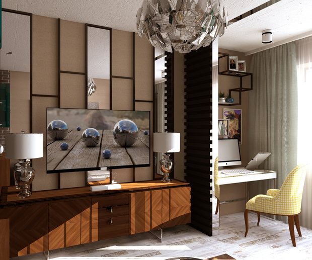 Фотография: Кабинет в стиле Эклектика – фото на INMYROOM