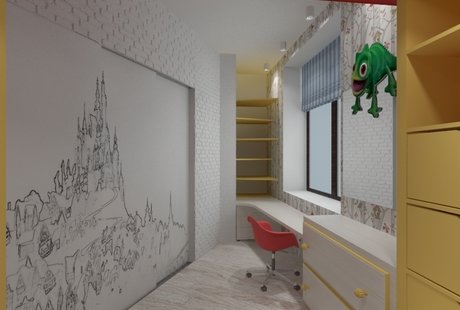 Проект квартиры в ЖК «Четыре Солнца»