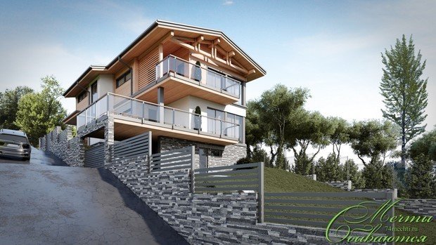 Фото из портфолио Комплекс в Хосте – фотографии дизайна интерьеров на INMYROOM