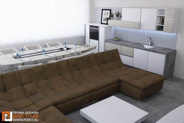 Фото из портфолио Офис UCC в Кирове – фотографии дизайна интерьеров на INMYROOM