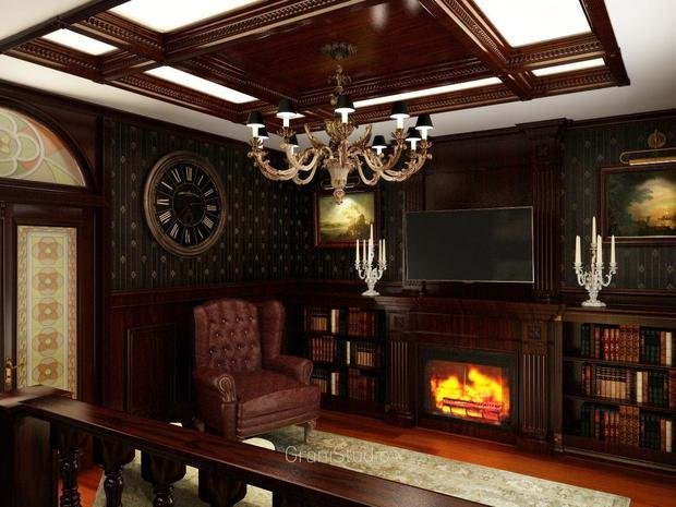 Фото из портфолио Бейкер стрит – фотографии дизайна интерьеров на INMYROOM