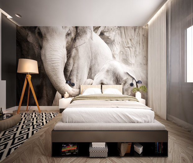 Фото из портфолио Городские джунгли – фотографии дизайна интерьеров на INMYROOM