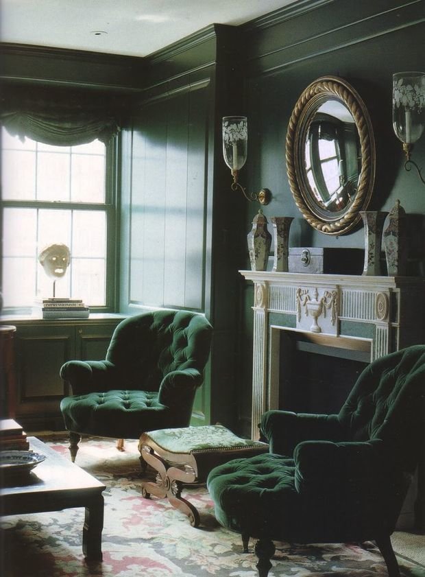 Фото из портфолио Зеленый цвет – фотографии дизайна интерьеров на INMYROOM