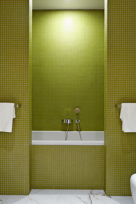 Фотография: Ванная в стиле Минимализм, Современный, Квартира, Москва, Инна Теджоева, Зина Броян, Berphin Interiors, новостройка, Монолитный дом, 3 комнаты, Более 90 метров, #эксклюзивныепроекты – фото на INMYROOM