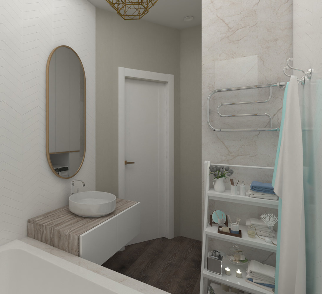 Фото из портфолио Современный стиль с элементами лофта – фотографии дизайна интерьеров на INMYROOM Фото из портфолио Современный стиль с элементами лофта – фотографии дизайна интерьеров на INMYROOM