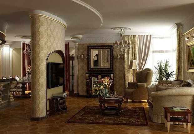 Фото из портфолио Квартиры – фотографии дизайна интерьеров на INMYROOM