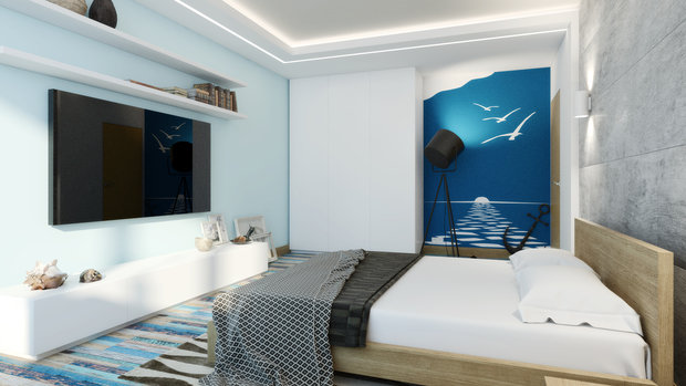 Фото из портфолио Спальня – фотографии дизайна интерьеров на INMYROOM