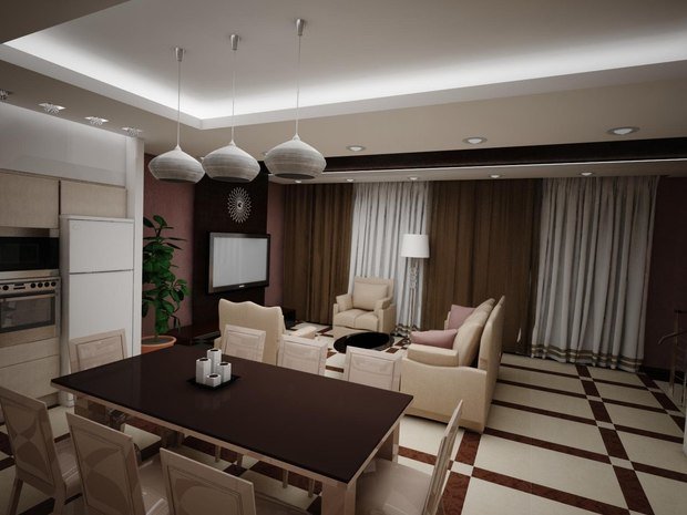 Фото из портфолио ТаунХаус в п. Родные Просторы – фотографии дизайна интерьеров на INMYROOM