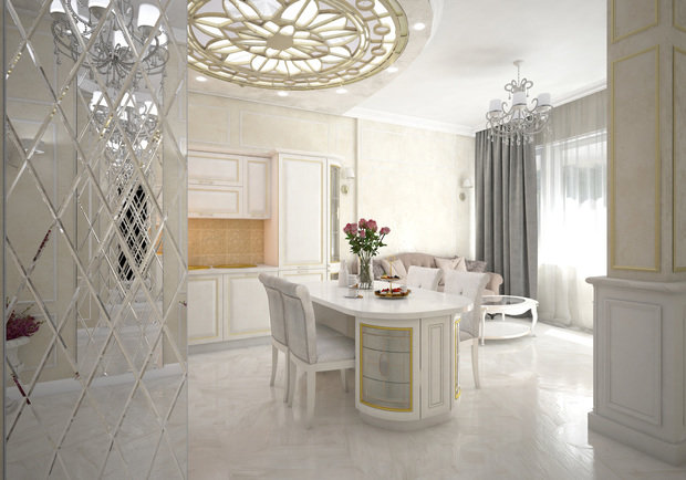 Фото из портфолио Проект квартиры 50м.кв. – фотографии дизайна интерьеров на INMYROOM