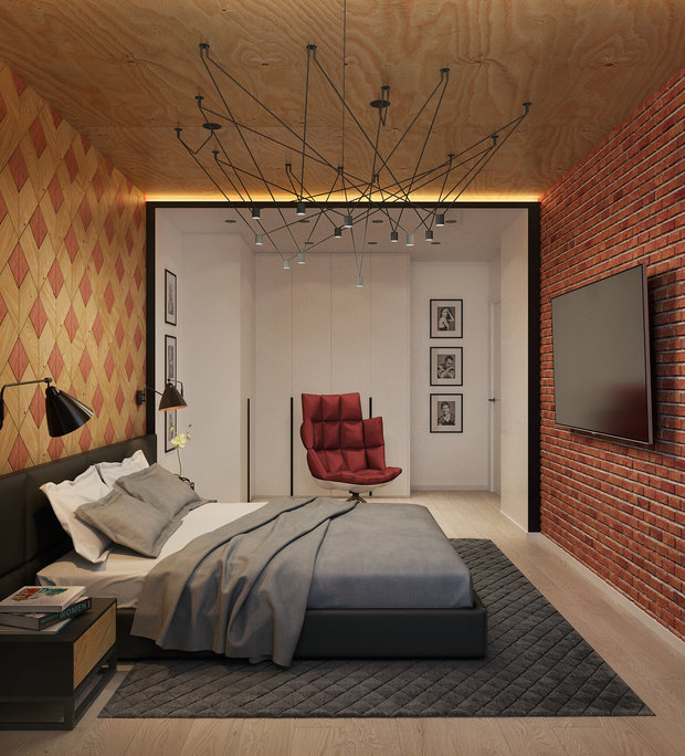 Фото из портфолио Квартира для молодой пары в Краснодаре – фотографии дизайна интерьеров на INMYROOM