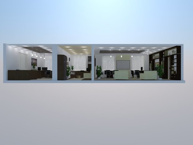 Фото из портфолио Дизайн-проект офиса , в городе Менделеевск – фотографии дизайна интерьеров на INMYROOM