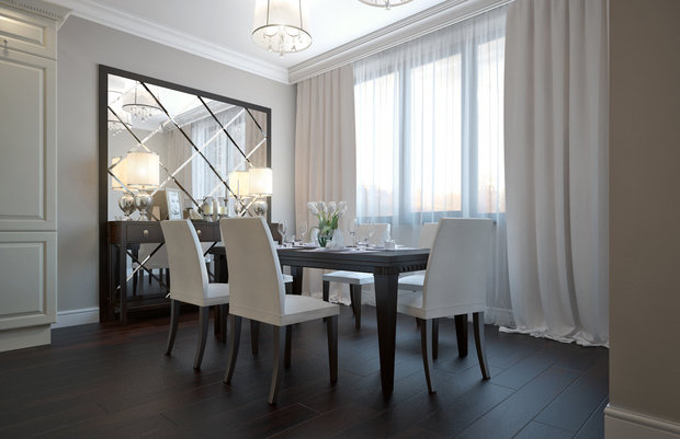 Фото из портфолио Дизайн-проект квартиры с просторной гостиной – фотографии дизайна интерьеров на INMYROOM