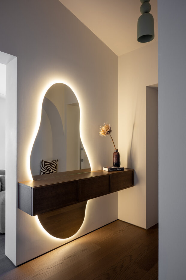 Фотография: Прихожая в стиле Современный, Эко, Дом, Проект дня, Дом и дача, Московская область, 3 комнаты, Индивидуальный проект, современный с элементами минимализма и скандинавского стиля, Анастасия Давиденко – фото на INMYROOM