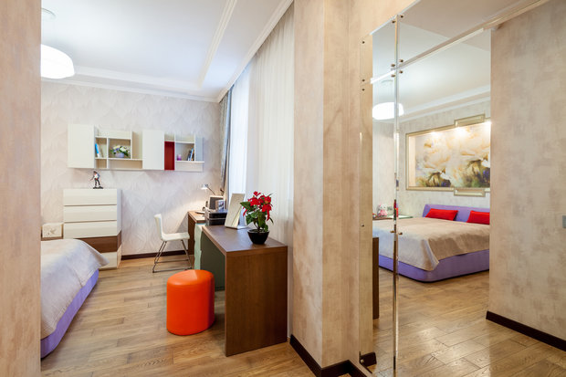 Фото из портфолио Квартира-студия для студентки – фотографии дизайна интерьеров на INMYROOM