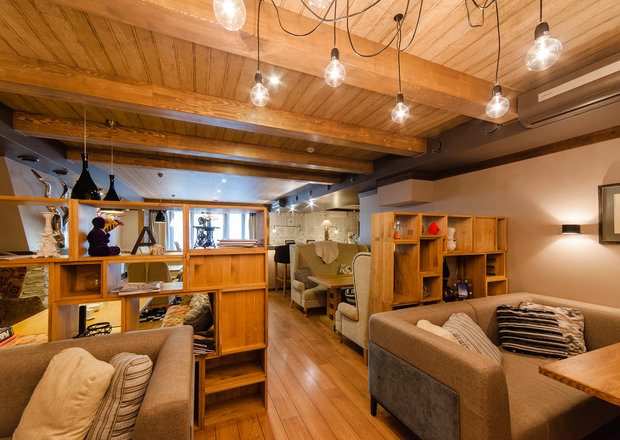 Фото из портфолио Ресторан «CHALET» в стиле шале – фотографии дизайна интерьеров на INMYROOM