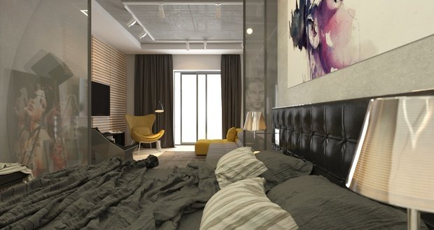 Фото из портфолио Квартира для ITишника – фотографии дизайна интерьеров на INMYROOM