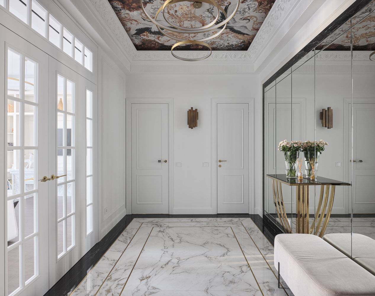 Фотография: Прихожая в стиле Классический, Современный, Квартира, Проект недели, Санкт-Петербург, 2 комнаты, Более 90 метров, Сергей Клочков – фото на INMYROOM