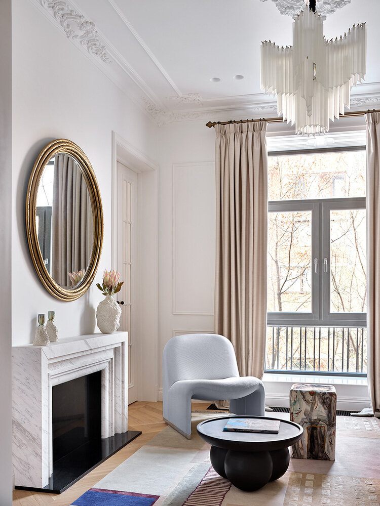 Фотография: Гостиная в стиле Классический, Современный, Квартира, Проект недели, Москва, 2 комнаты, 40-60 метров, Elements – фото на INMYROOM