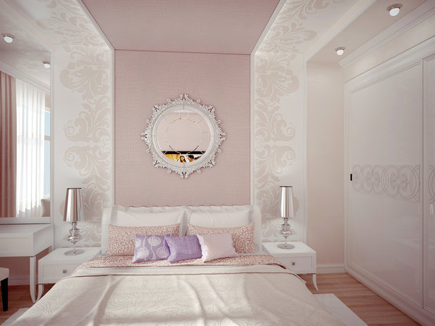 Фото из портфолио Спальня Нежность – фотографии дизайна интерьеров на INMYROOM
