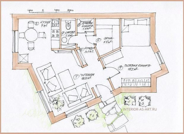 Фотография: Планировки в стиле , Декор интерьера, Дом, Дома и квартиры – фото на INMYROOM