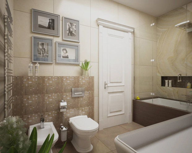 Фото из портфолио Квартира на набережной Яузы, 120 м2 – фотографии дизайна интерьеров на INMYROOM