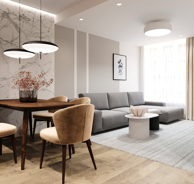 Фото из портфолио Жк Кит – фотографии дизайна интерьеров на INMYROOM