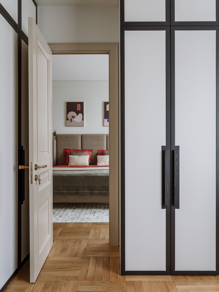 Фотография: Спальня в стиле Современный, Квартира, Проект недели, Москва, 4 и больше, Более 90 метров, Наталья Широкорад – фото на INMYROOM Фотография: Спальня в стиле Современный, Квартира, Проект недели, Москва, 4 и больше, Более 90 метров, Наталья Широкорад – фото на INMYROOM